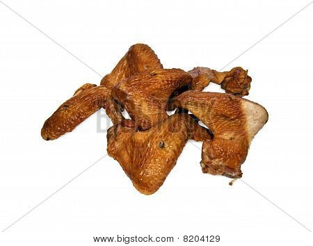 Geräucherte Chicken wings