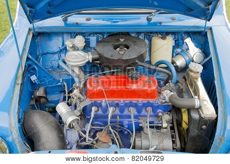 Old Car Engine
