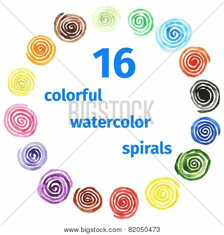 Handpaint watercolor vector background