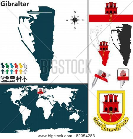 Map Of Gibraltar