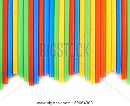 Drinking straw background