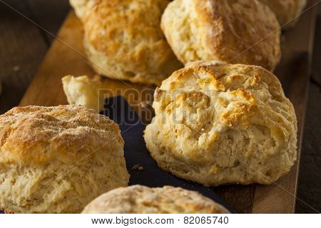 Homemade Flakey Buttermilk Biscuits