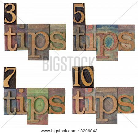 Tips - Headline Of A List