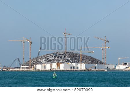 Louvre Abu Dhabi Museum Construction Site