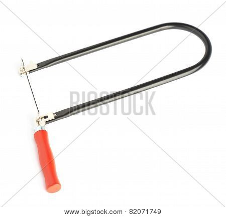 Fretsaw tool isolated