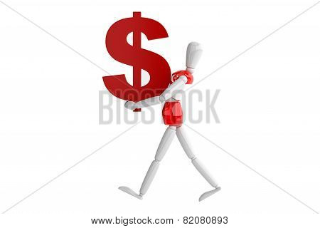 Singapore Dollas Currency White Man