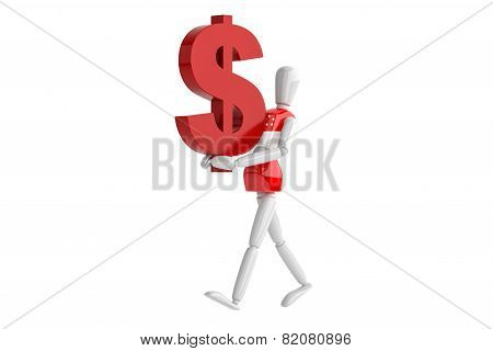 Singapore Dollas Currency White Man