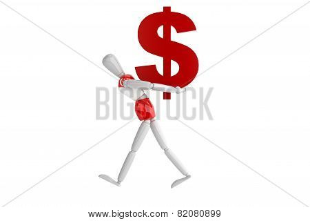 Singapore Dollas Currency White Man