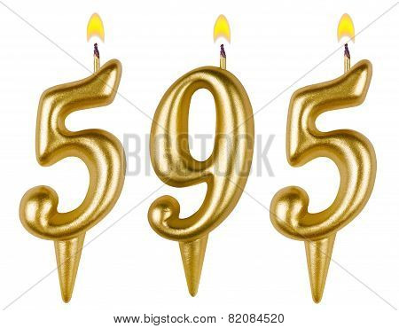 Candles Number Five Hundred Ninety-five