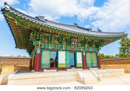 Korean Buddhist Temple complex (Naksansa) in Sokcho, South Korea