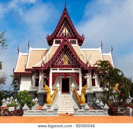 Bhuddist temple (Wat) in Mae Salong Thailand.