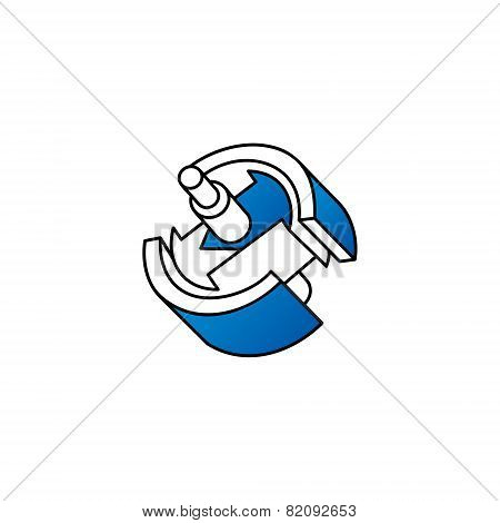 The Rotor And The Stator Vector Sign