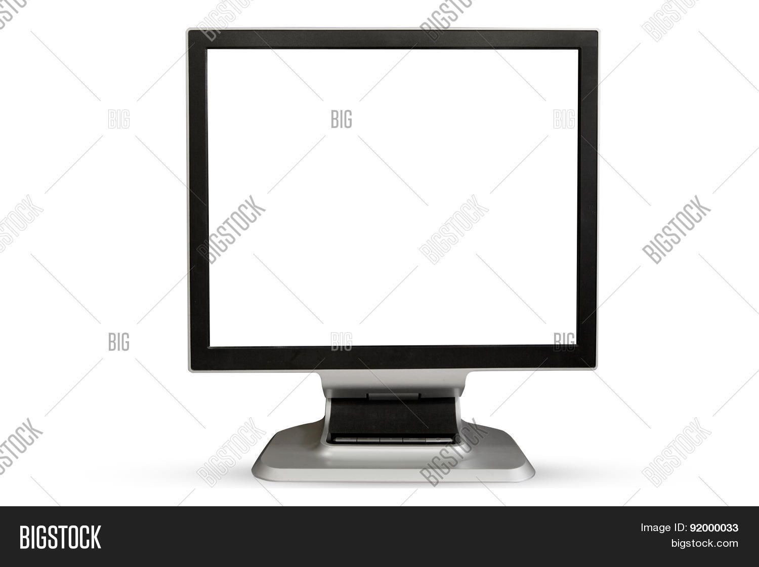 Computer Monitor Blank Image & Photo (Free Trial) | Bigstock