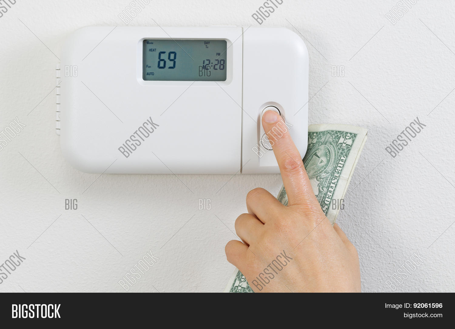 Saving Money Heating Image & Photo (Free Trial) Bigstock
