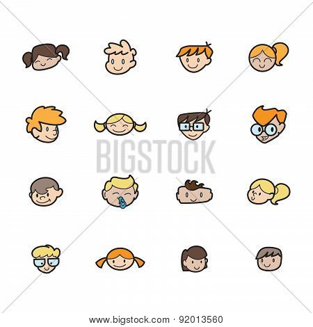 kid child icon symbol