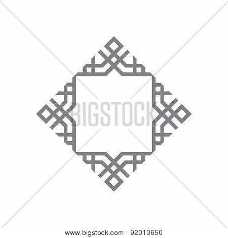 Indian Arabic icon symbol