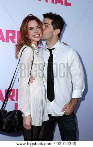 LOS ANGELES - MAY 27:  Chloe Dykstra, Samuel Witwer at the 