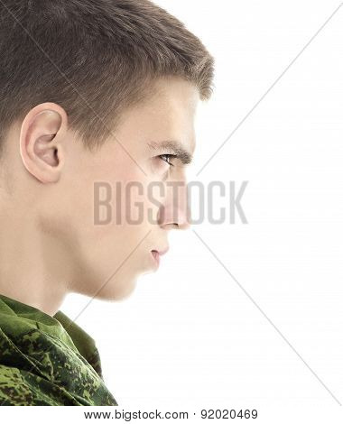 Military Man Portrait