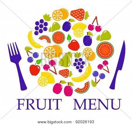 fruit set for table menu