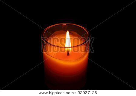 Candlelight Aromatherapy And Relaxing Background.