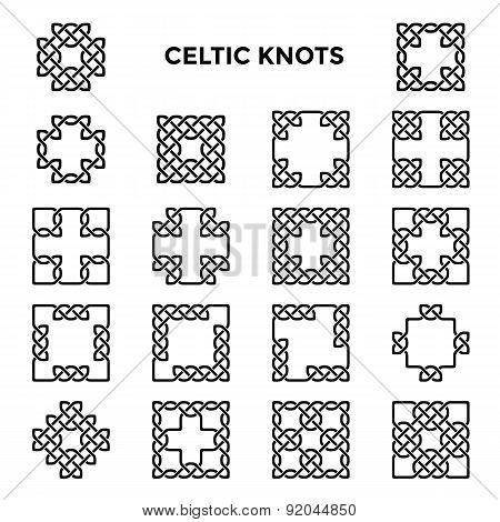 Square Celtic Knots
