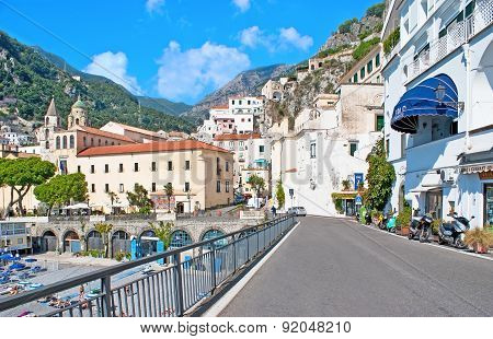 Walking In Amalfi