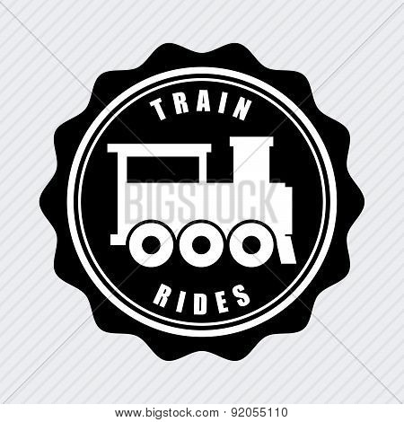 train design over white background vector illustration