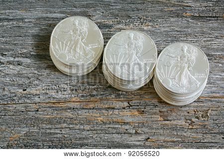 Walking Libery Silver Coins