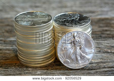 Walking Libery Silver Coins