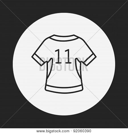 Sportswear Line Icon