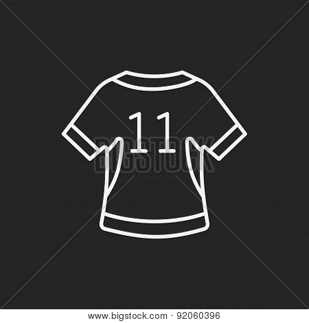 Sportswear Line Icon