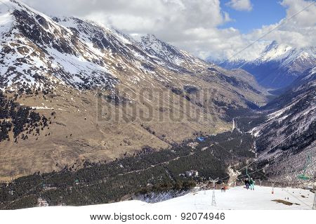 Caucasus. Mountain Landscape