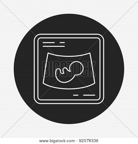 X-rays Line Icon