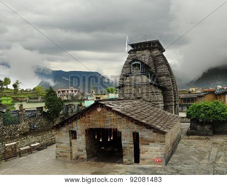 Temple Of Lord Shiva In The Gopeshwar