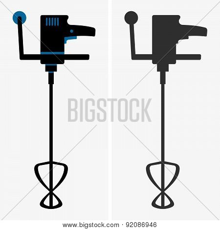 Construction hand mixers