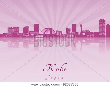 Kobe Skylinein Purple Radiant Orchid