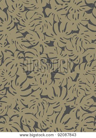 Seamless Monstera Pattern
