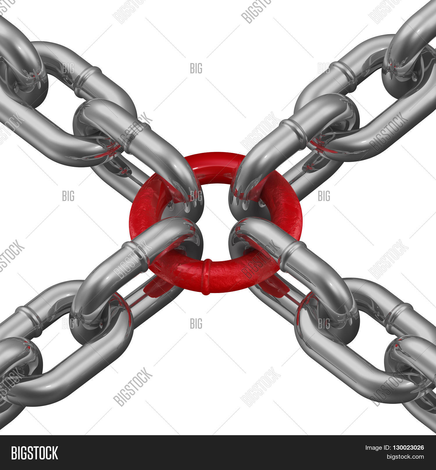 Connection Chains. Image & Photo (Free Trial) | Bigstock