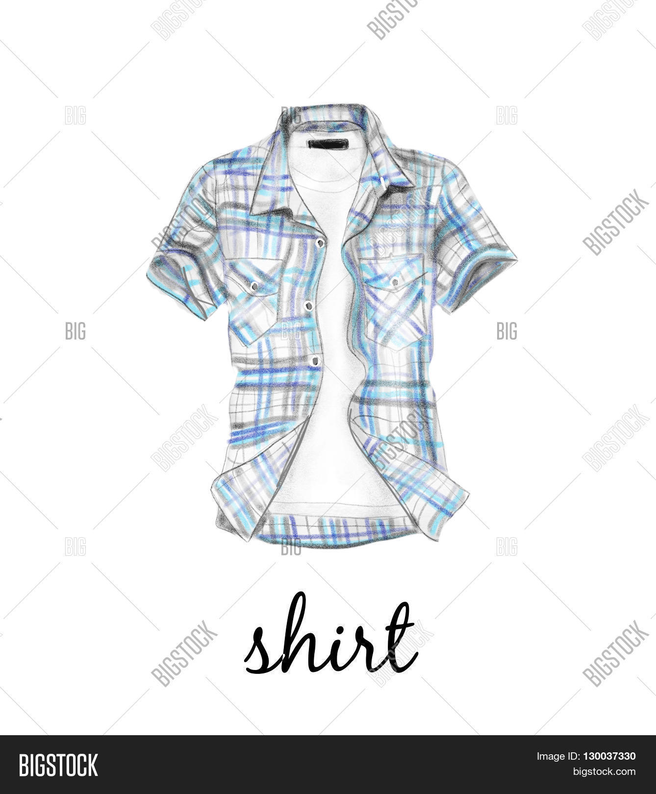 Shirt Watercolor Image & Photo (Free Trial) | Bigstock