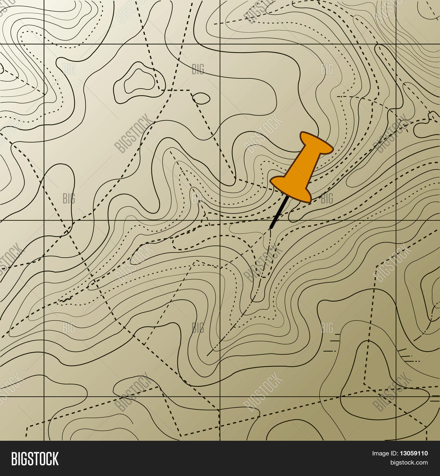 Topography Bitmap Topography Map Vector & Photo (Free Trial) | Bigstock