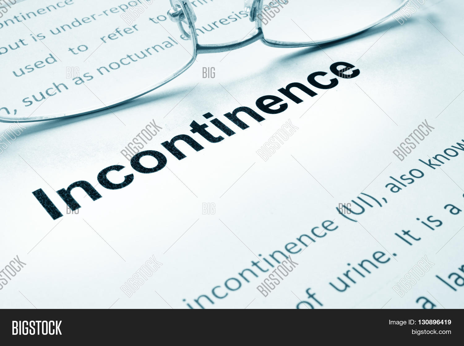 Incontinence Sign On Image & Photo (Free Trial) Bigstock