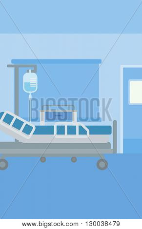 Background of hospital ward.