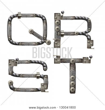 Metal alphabet