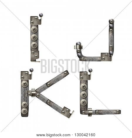 Metal alphabet