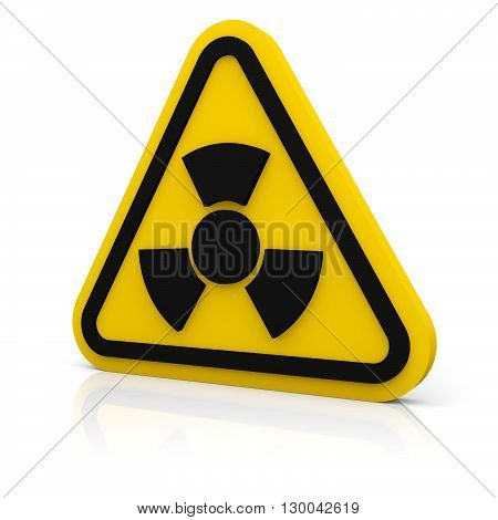 Warning Radiation Sign