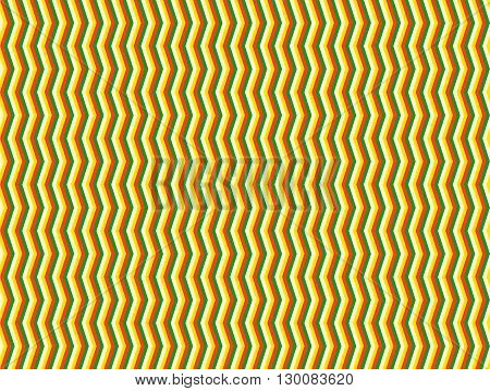Seamless modern geometric pattern with a curved vertical line with the effect of an optical illusion.