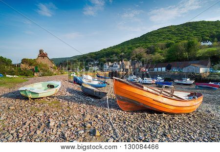 Porlock Weir On The Exmoor Coast