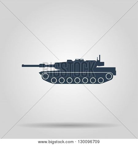 Tank icon. Vector concept illustration for design.