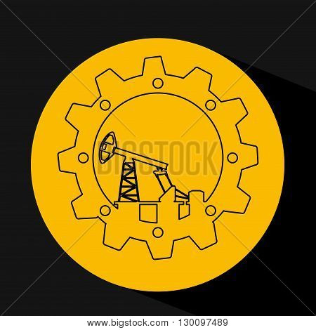 oil industry design, vector illustration eps10 graphic