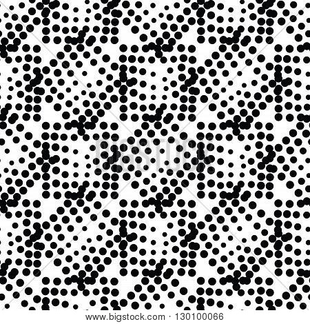 Vector Geometric Square Seamless Pattern